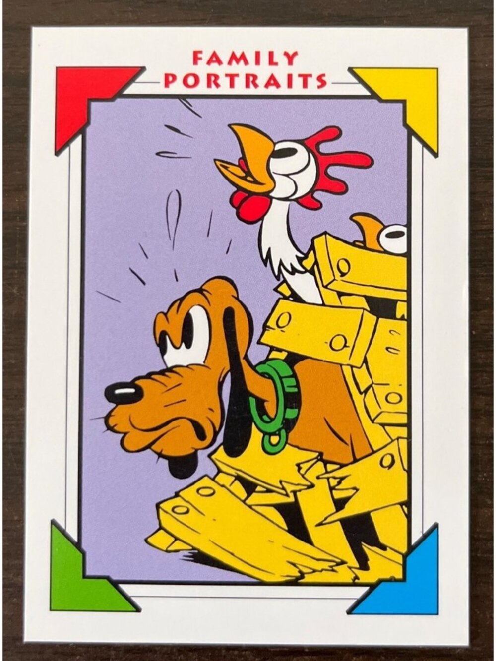 10 For $5 1991 Impel Walt Disney Cards #116 Family Portraits Mickey's Kangaroo